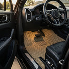 Maßgeschneiderte Luxus Autofußmatten Diamond Edition - Creme Beige