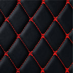Kofferraummatte – Schwarz-Rot - Diamond