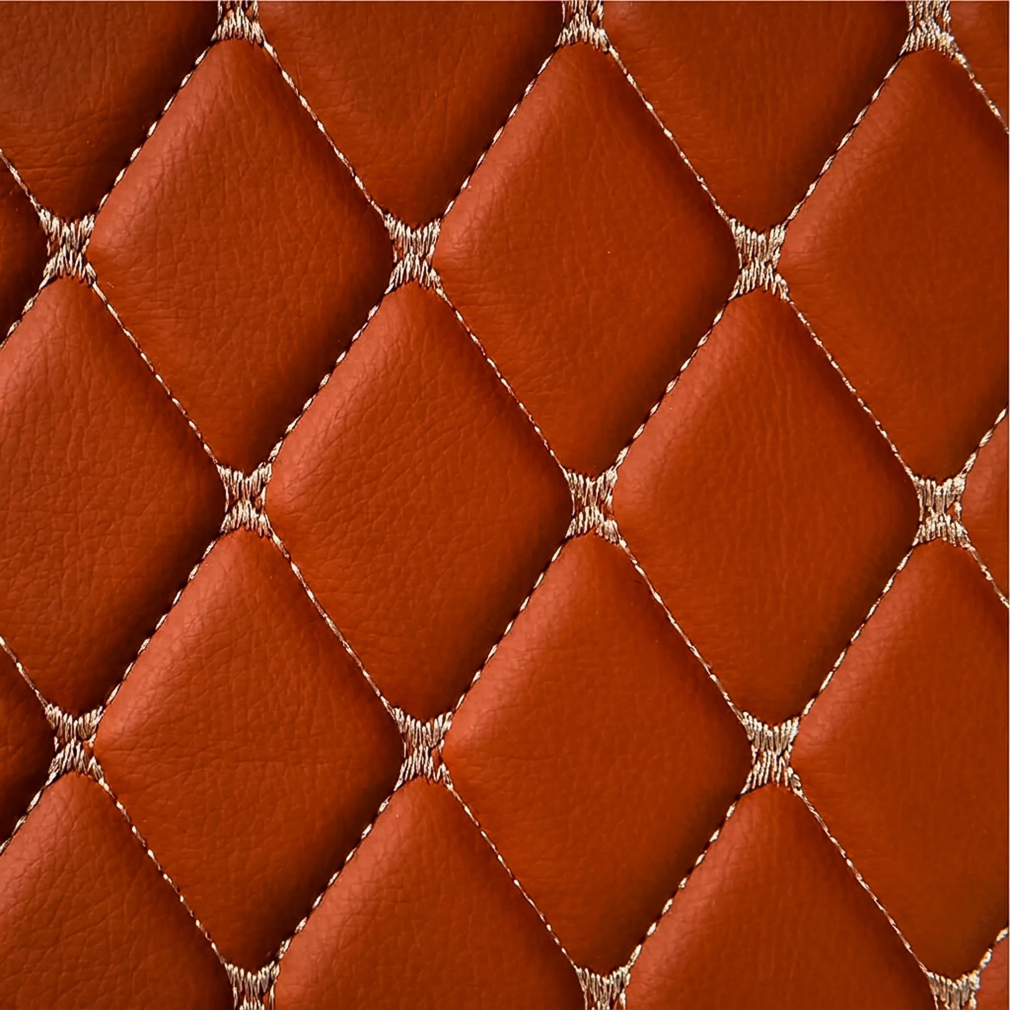 Kofferraummatte – Caramel-Braun - Diamond