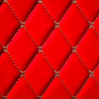 Maßgeschneiderte Luxus Autofußmatten Diamond Edition - Racing Rot