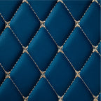 Maßgeschneiderte Luxus Autofußmatten Diamond Edition - Vintage Blau