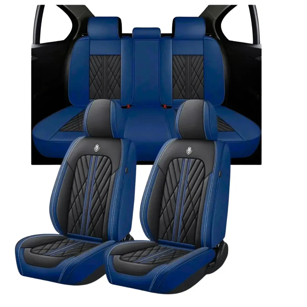 PREMIUM Sitzbezüge Nappa-Leder Grau-Bronze Nur Vorne