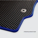 Struktur Diamant Schwarz-Blau
