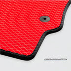 Struktur Diamant Rot-Schwarz