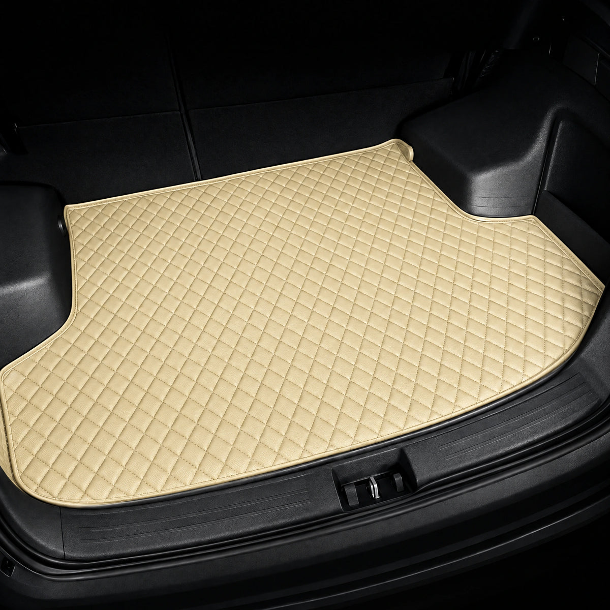 PREMIUMMATTEN tailored boot mat in Beige