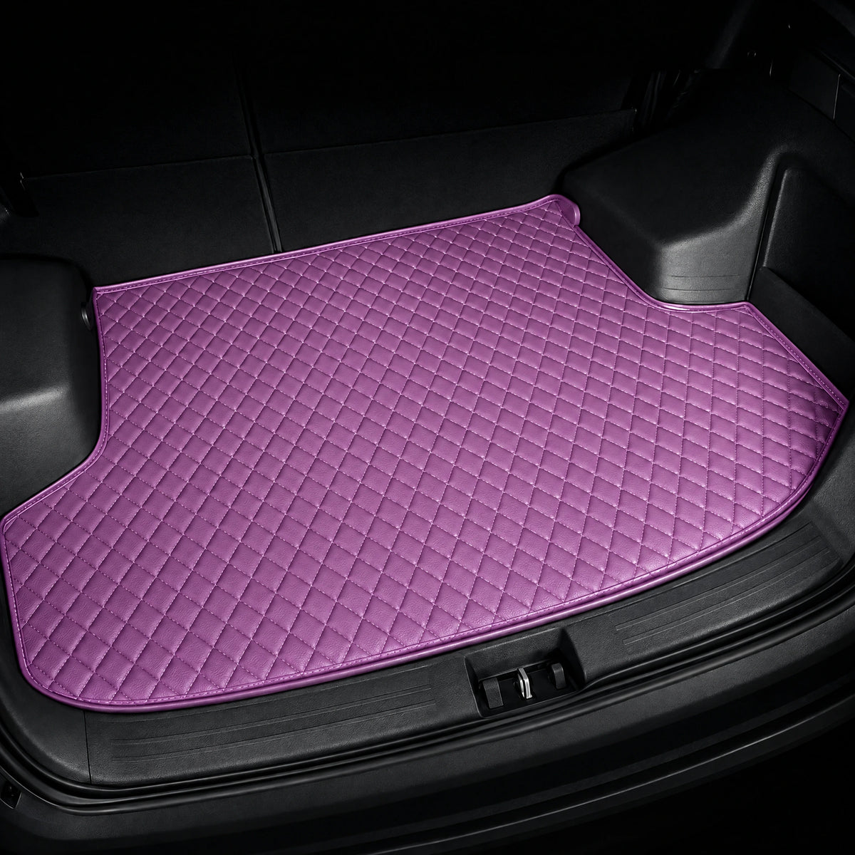 PREMIUMMATTEN tailored boot mat in Purple